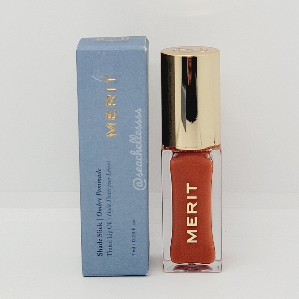 Cara Cara Shade Slick Tinted Lip Oil Merit Beauty Brand New In Box